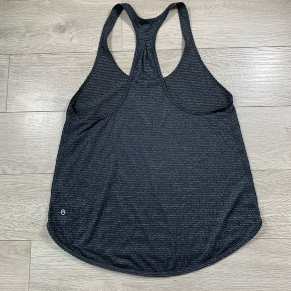 Lululemon 105 F Singlet Tank Top *Silver Heathered Black - Picture 7 of 13